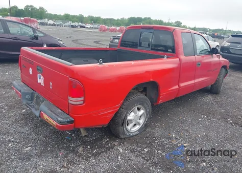 1998 Dodge Dakota Slt/Sport из США, поврежденный, VIN 1B7GL22X0WS741550